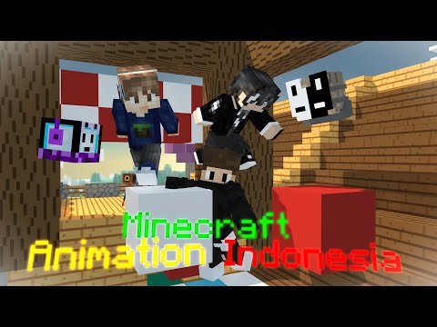 Minecraft Tapi Kalau Jatuh Harus Bilang Ara Ara? |Animasi Minecraft Indonesia