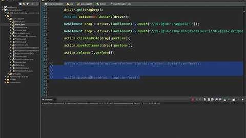 Actions Class In Selenium: Right Click, Double Click, Drag & Drop