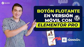 Botón flotante en móvil con #Elementor Pro - #WordPress