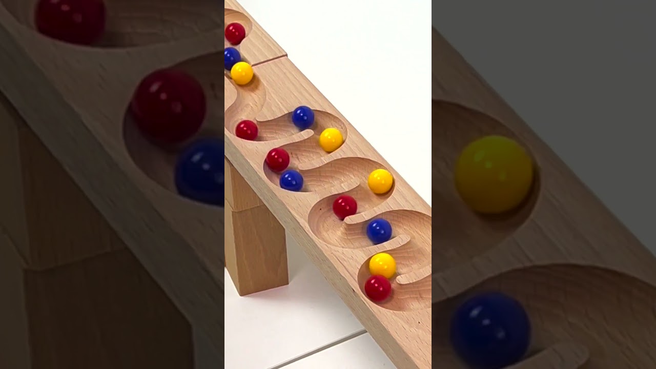 Marble Run Race ASMR☆HABA Slope track