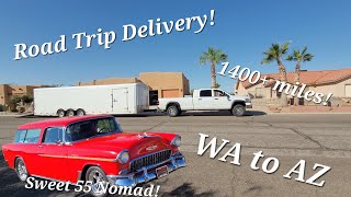We Delivered a 1955 Chevrolet Nomad 1500 miles! Olympia Wa to Yuma AZ! And More! by Lambvinskis Garage 454 views 6 months ago 14 minutes, 46 seconds