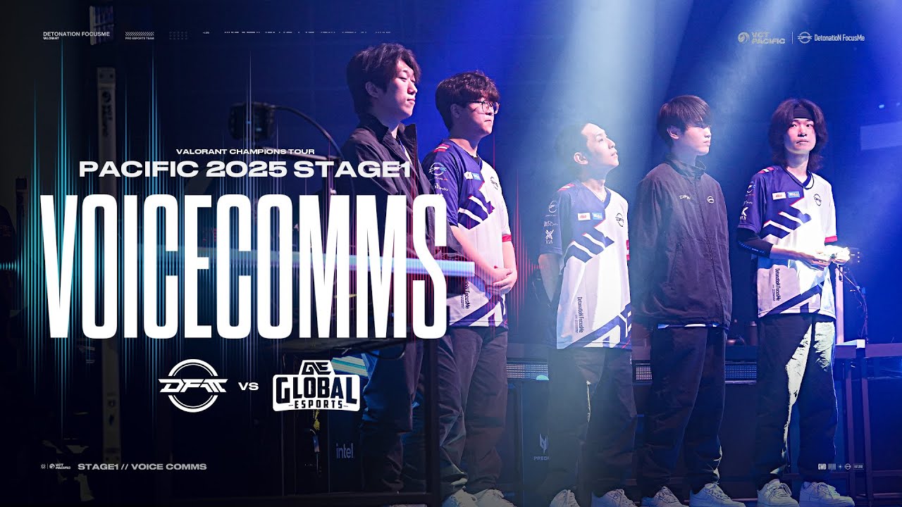 TEAMVC】DFM vs GE｜VCT Pacific 2025 STAGE1【VALORANT/ヴァロラント