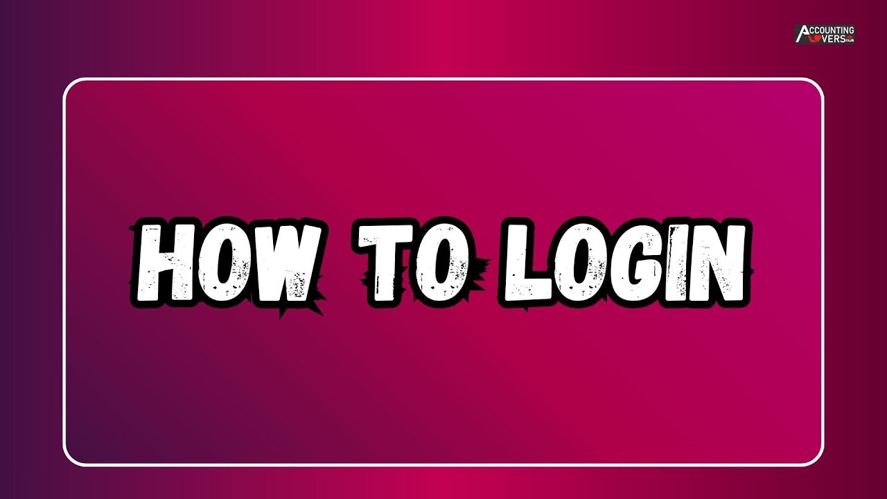How to Login Accounting Lovers Website