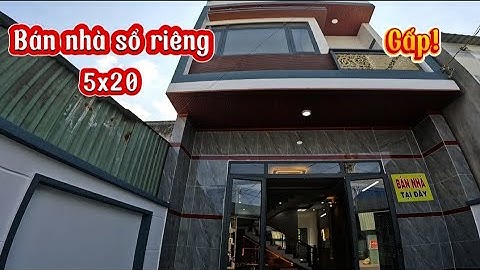 Bđs bình dương phần 2, Bán nhà 6x20 full thổ cư sổ hồng riêng tại bình dương