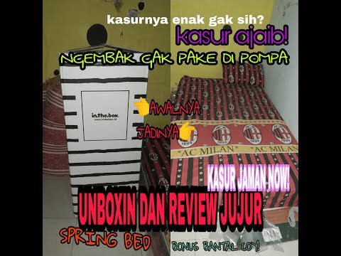 #unboxing-unboxing-dan-review-jujur-spring-bed-in-the-box-||-kasur-ajaib-#senyamaninthebox-#inthebox