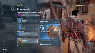 Assassin's Creed: Origins - Siwa: Blacksmith: Upgrade Bladed Scepter Information Details PS4 Pro screenshot 5