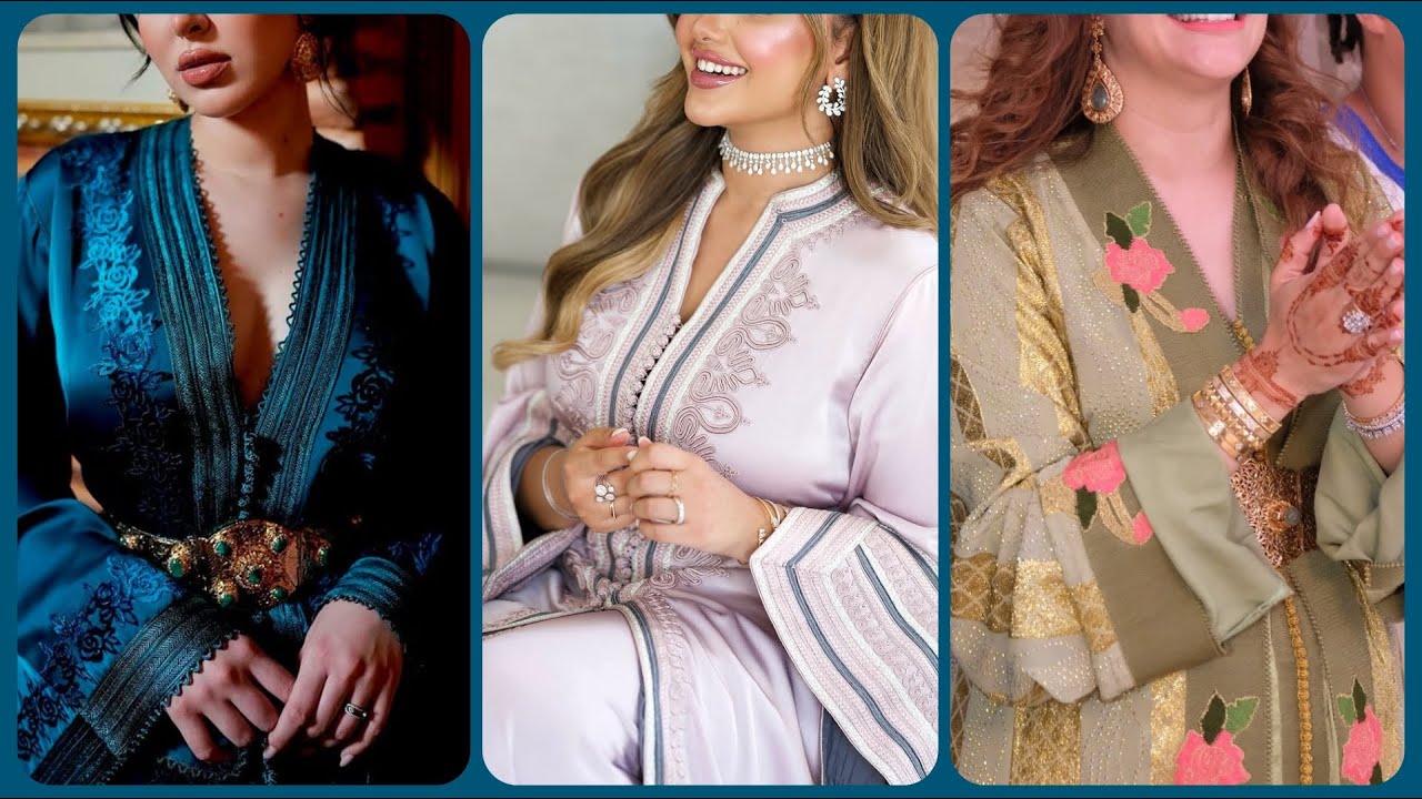 الجديييد💥 القفطان و التكشيطة المغربية 🇲🇦 The best collection Moroccan Caftan