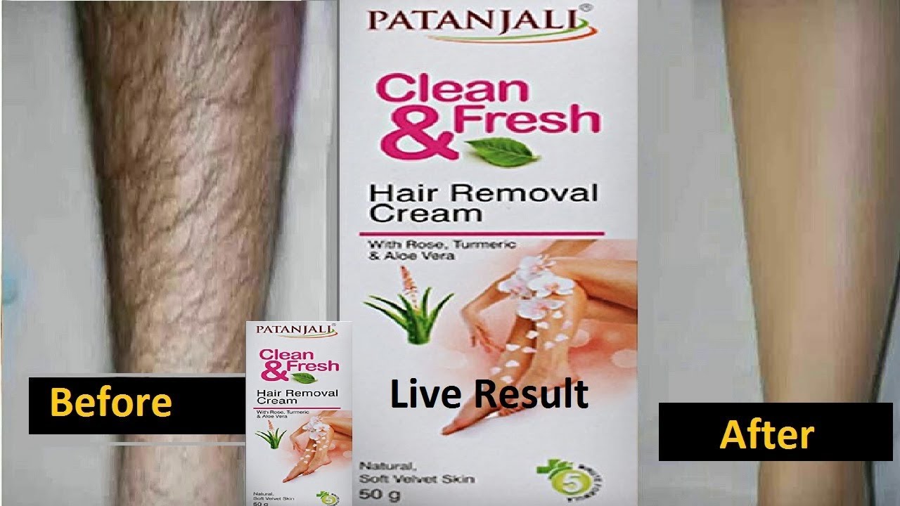 Patanjali Hair Removal Cream Review n Demo RS65 onlypatanjali clear
