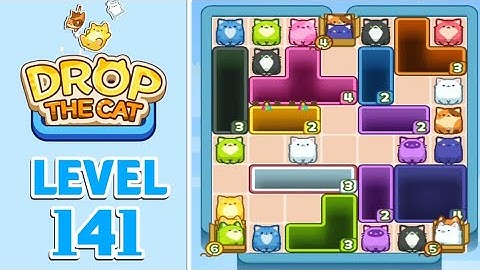 Drop The Cat Level 141 Walkthrough Solution