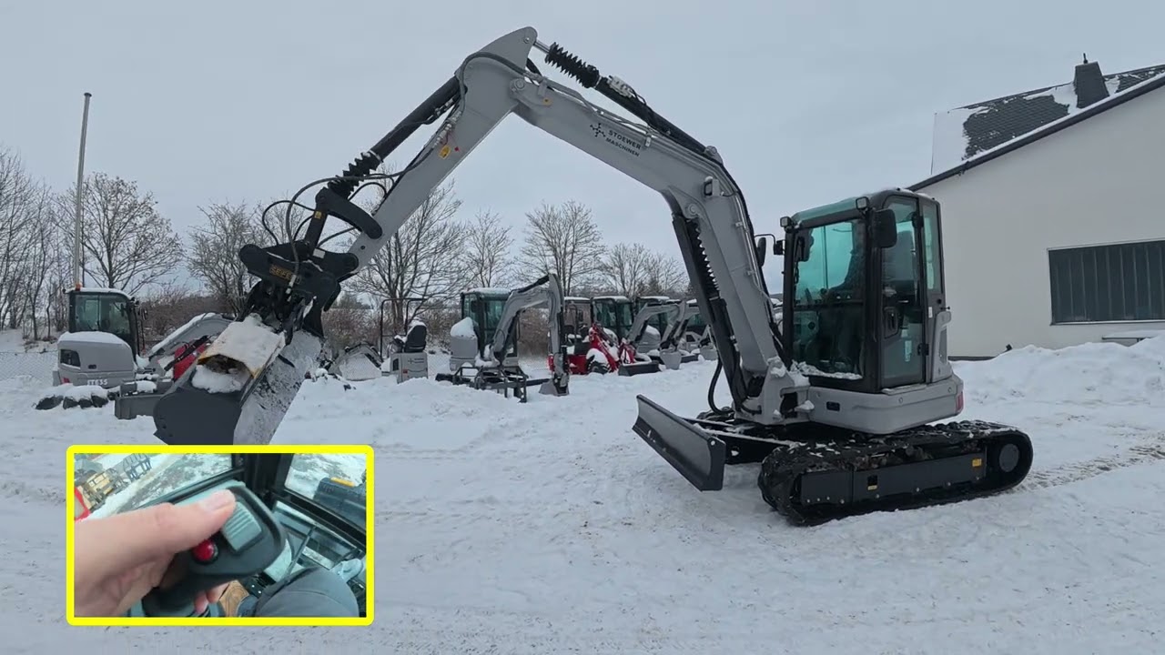 STOEWER STE60 Minibagger (5,7 t) – Kompakt, kraftvoll & praxisnah im Detail vorgestellt