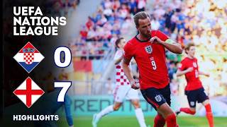 Croatia vs England | 0-7 | Highlights | UEFA Nations League 2026-27 | croatia england