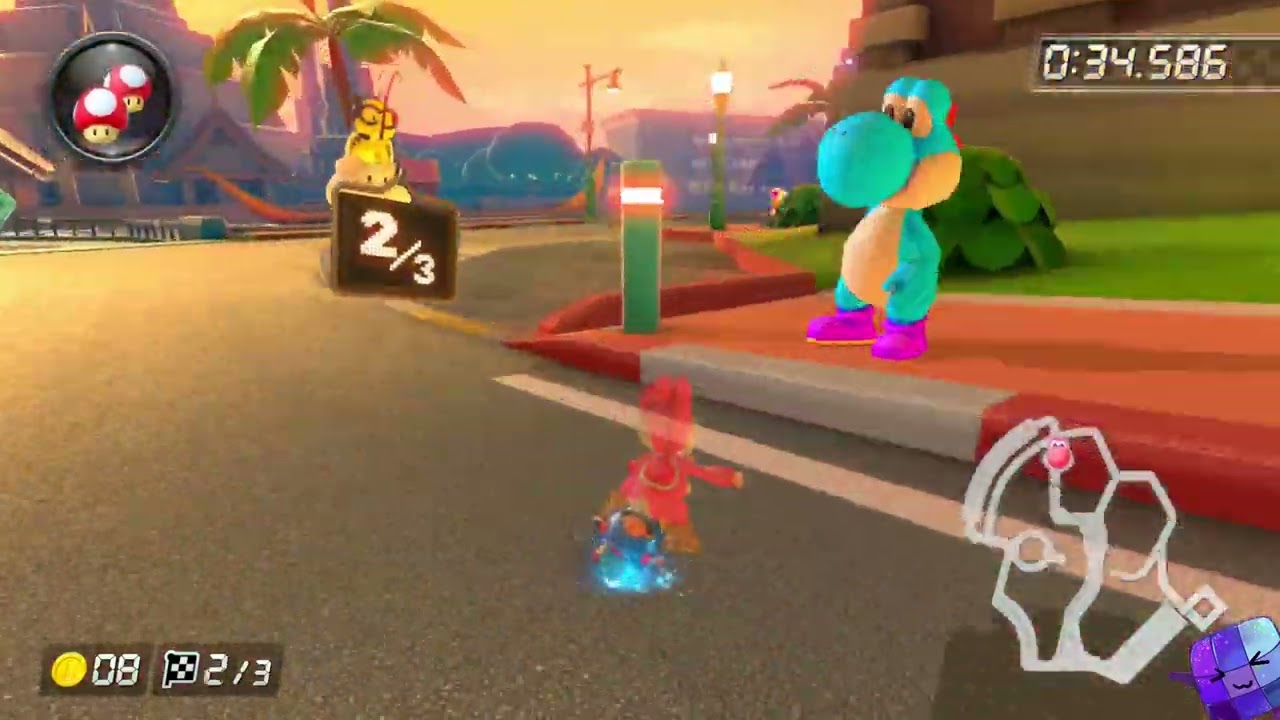 RICH WORLD◾️リッチワールド◾️量子波動カード Bangkok Rush Tour 150cc World Record 🏆 Mario Kart 8 Deluxe 2025