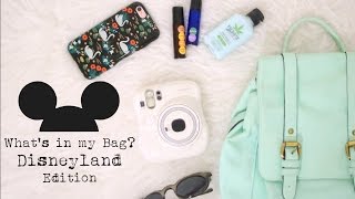 What&#39;s in My Bag? | Disneyland Edition