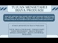 VIDEO SERIES 3 (Biaya produksi)