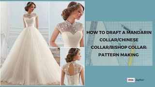 How To Draft A Mandarin Collar Chinese Collar Bishop Collar