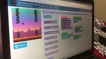 Flappy the bird game on Code.org