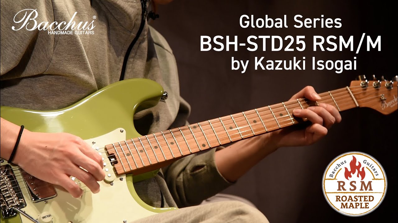 Bacchus BSH-850RSM/M JP-Mod #1 BGM【商品紹介】エレキギター・US製