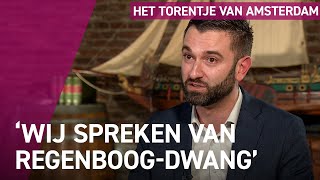 Stephan van Baarle (Denk) blijft achter omstreden lhbtiafbeelding staan