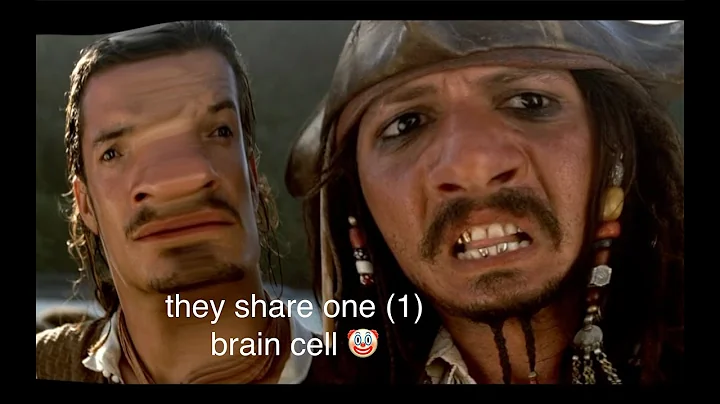 captain jack sparrow and will turner sharing one brain cell for about seven minutes - DayDayNews