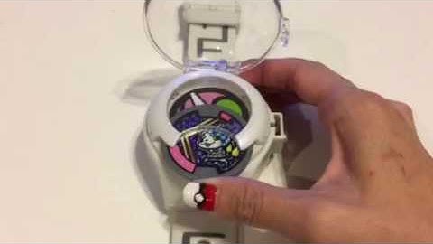 Yokai watch gemnyan Sapphinyan medal (USA) QR code