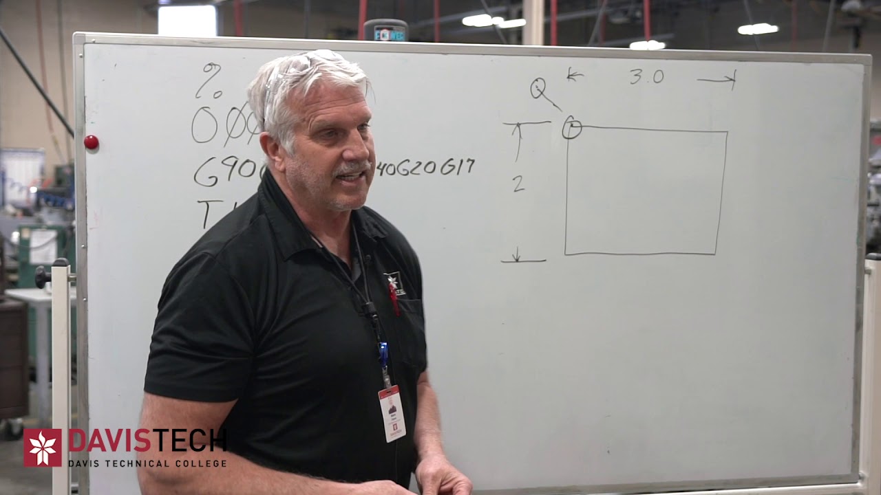 CNC Mill Programming 1 - YouTube