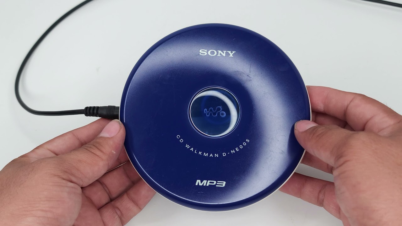 Sony walkman D-NE005 CD-R/RW - YouTube