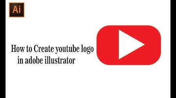 How To Draw The Youtube Logo Adobe Illustrator Tutorial 2024 #youtubelogo #logo #adobe #grafixtube