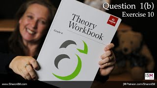 ABRSM Gd 6 Music Theory - Q1b, Allocating Bass and Figured Bass to a Melody, Ex 10- with Sharon Bill