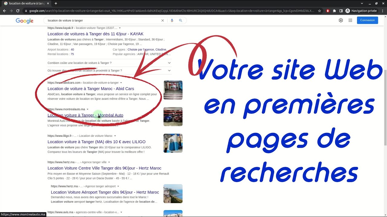 Référencement des Sites Web : Service SEO de T&T