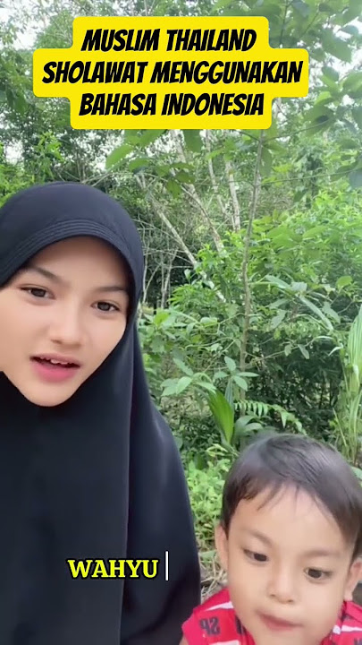 Masya Allah bikin adem ukhti thailand ini #shorts #sholawat