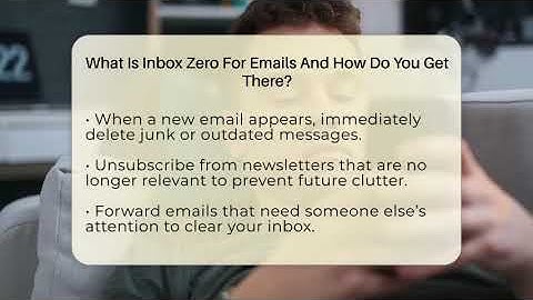 What Is Inbox Zero For Emails And How Do You Get There? - TheEmailToolbox.com