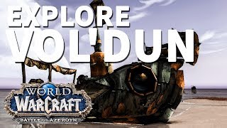 The Cracked Coast WoW BfA Explore Vol'dun