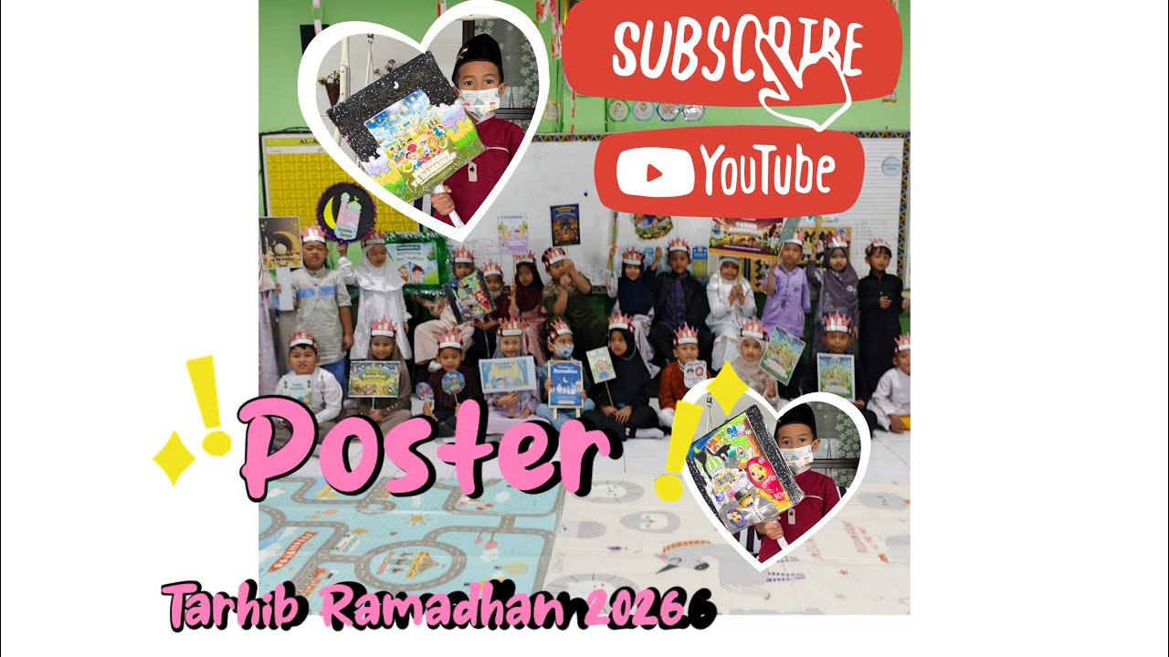 Cara Membuat Poster Tarhib Ramadhan 2026| SDI Al Azhar 10 Menyambut bulan Ramadhan | 