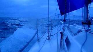 J105 sailing FAST at 17.2 knots.  Alinghi-style!