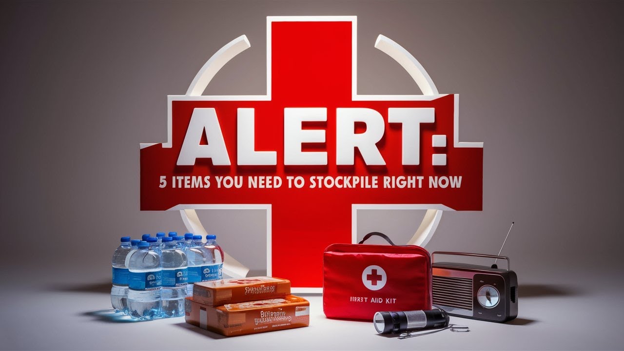 Red Cross Alert: The Top 5 Essentials to Stockpile Now! - YouTube