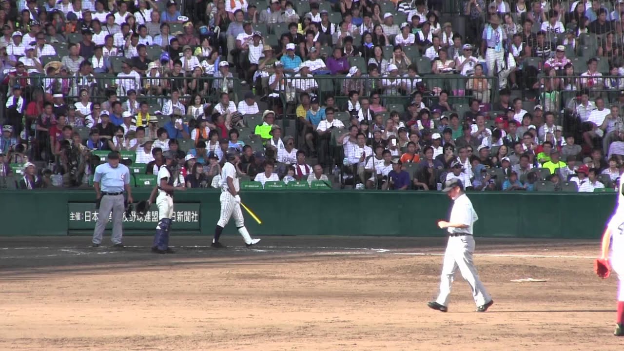 激闘】 桐蔭のエース・福島vs明徳の代打男・田中 全球対決 2014夏の