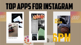 3 Best Instagram Story Apps | You must try | aesthetic story apps #beststorymakerapp #instagram screenshot 2