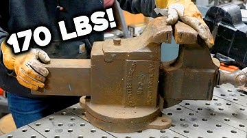 Have You Ever Seen A Vise This Big? - Restoration