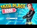 How I Placed 15th In The Console Cash Cup! $200