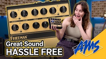 Friedman IR-X Dual Tube Preamp: Make Your Other Amps Jealous | AMS
