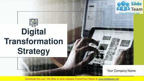 Digital Transformation Strategy PowerPoint Presentation Slides