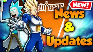 BIG MultiVersus News & Changes (New Free Characters, Rick, Batman Day Event, Vegeta)