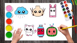 Kids Easy Drawings Video Collection for Tutorial | Sunday Special Step By Step for Kids 