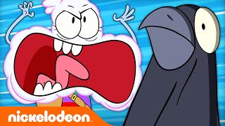 Parker's Epic Showdown With A BIRD? 🐦 Middlemost Post | Nickelodeon Cartoon Universe