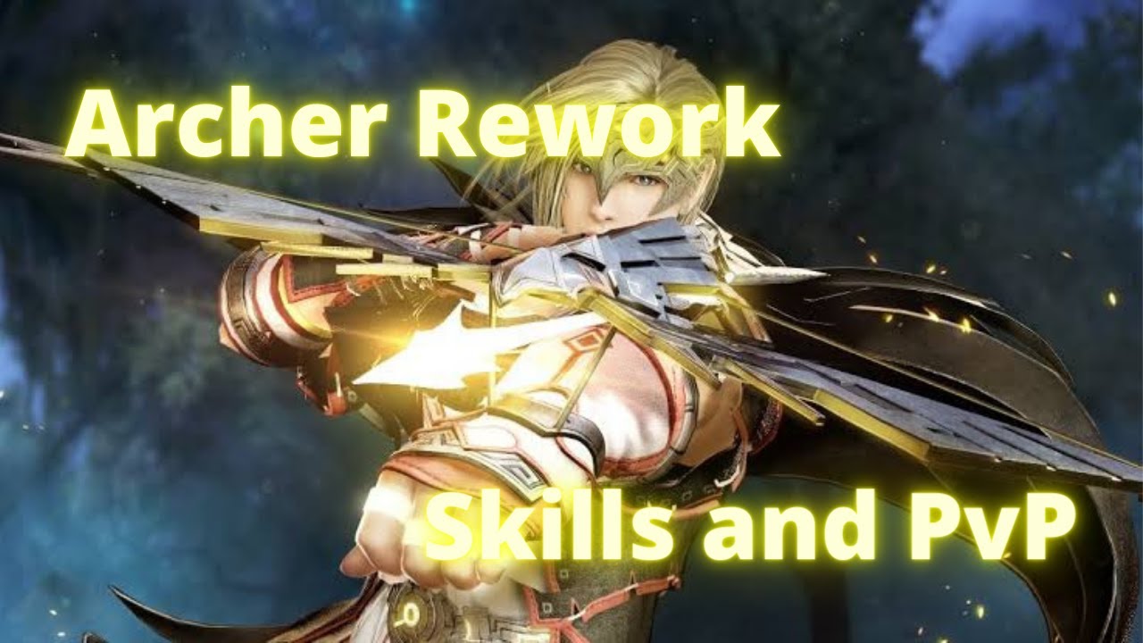 Archer Rework Skills and PvP Black Desert Mobile Kr YouTube