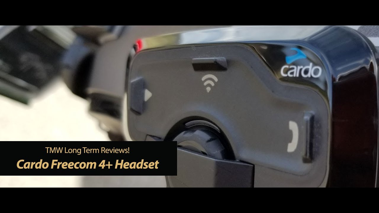 Cardo 4+ Bluetooth Helmet Communicator Total Motorcycle Reviews! YouTube