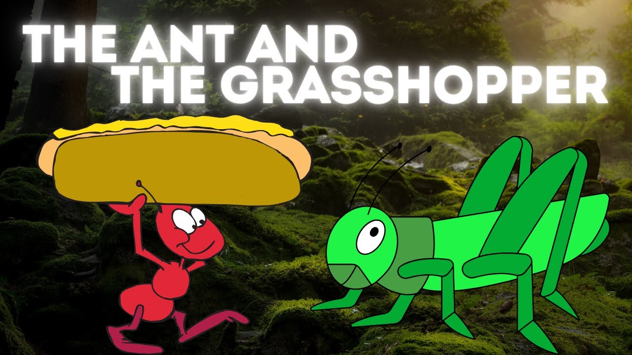 The Ant and the Grasshopper|| Learn English Through Stories || Listen and Practice || 
