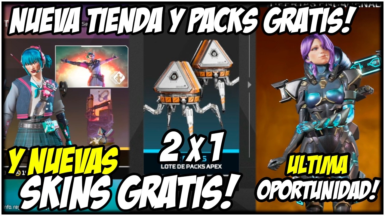 ¡ULTIMA actualización de la season! Nuevas skins GRATIS y rotación semanal en tienda | Apex Legends