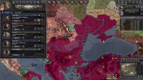 HUNGARY CONQUERING THE WORLD - CRUSADER KINGS 2 - PART 4 - WAR WITH BYZANTINE AGAIN