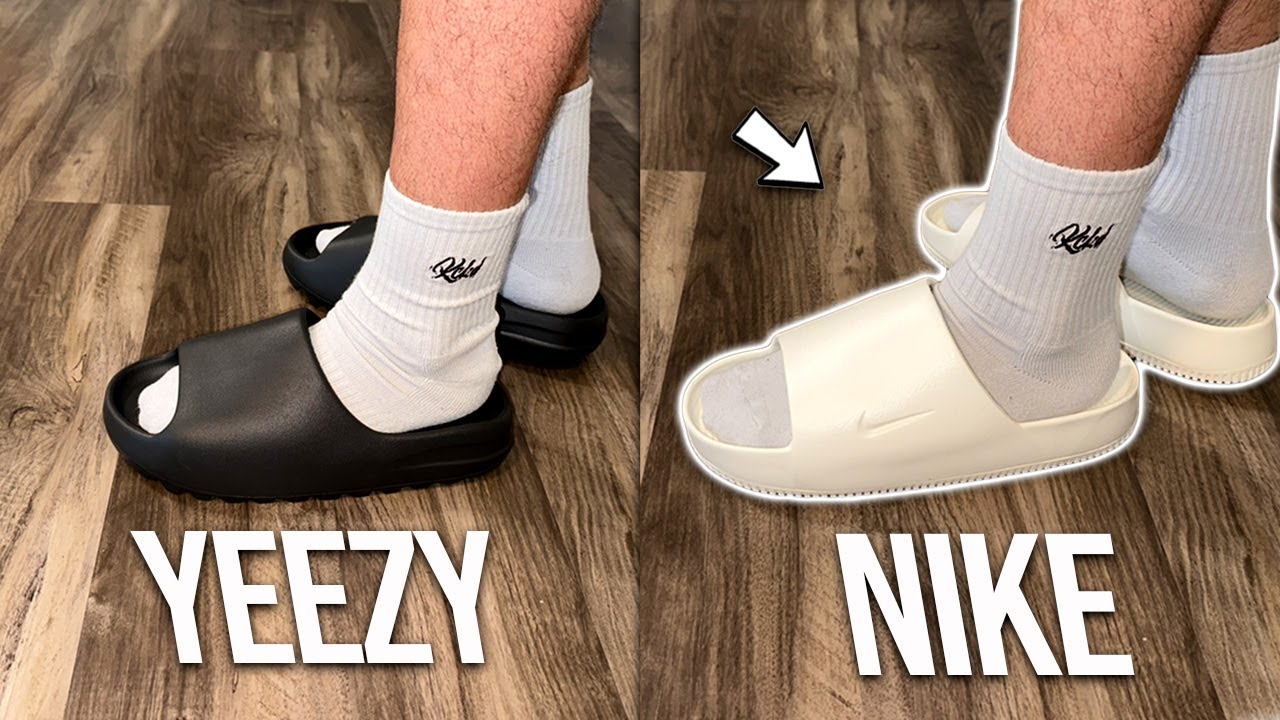 Nike STOLE Yeezy's Slide Design & Here's Why - YouTube